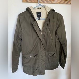 Forever 21 Sherpa Lined Jacket